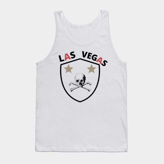 Vegas Skulls Tank Top by In Asian Spaces